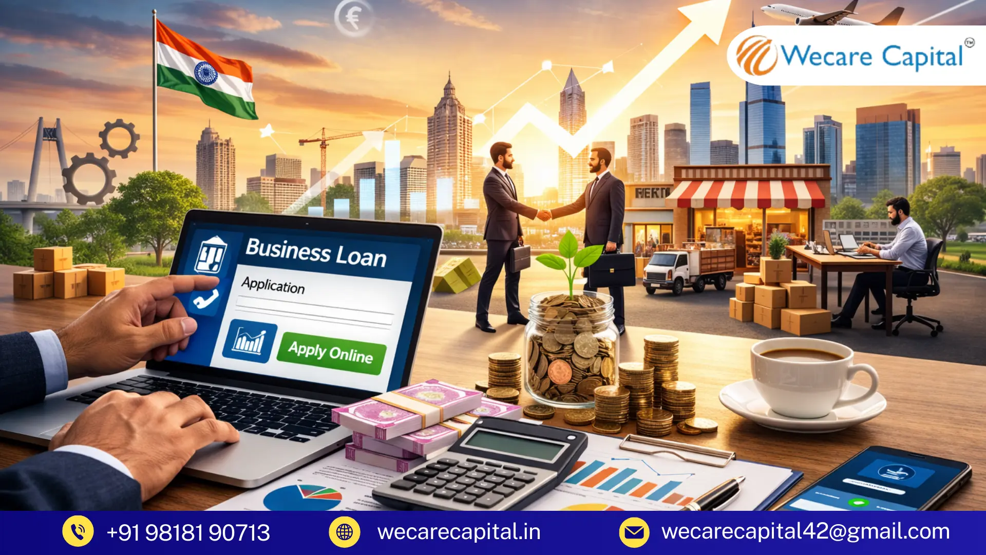 How to Apply for a Business Loan Online in India